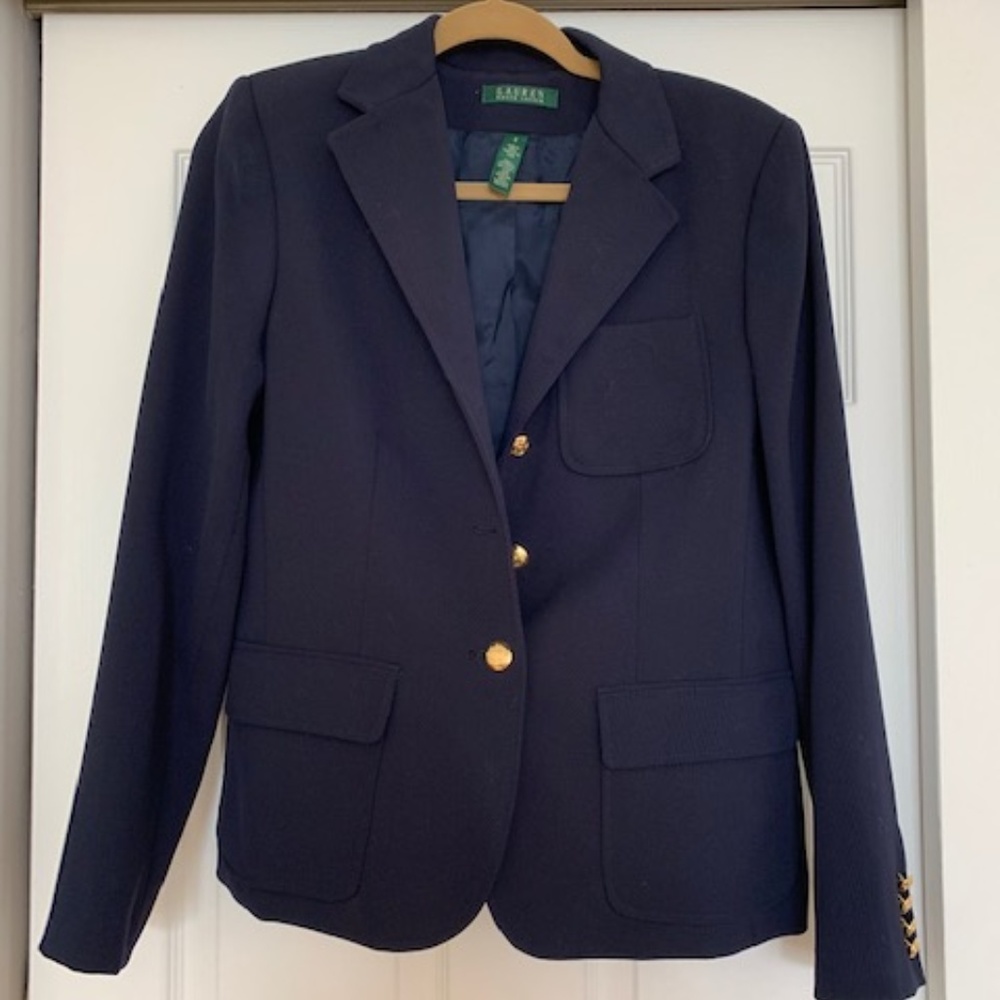 Ralph Lauren Navy Blazer